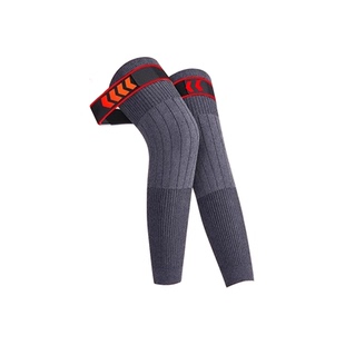 精选羊绒护膝保暖老寒腿护膝盖长筒关节老人秋冬防寒发热腿套护腿