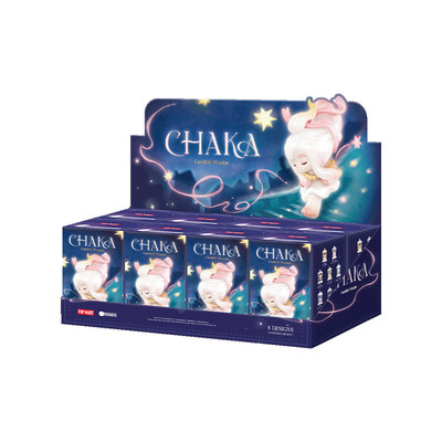 泡泡玛特CHAKA烛光漫游系列手办