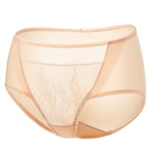 茜施尔性感蕾丝女士内裤中低腰不卡臀三角裤轻薄透气小裤女AGB114