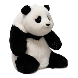 西柚熊猫福宝5月龄仿真熊猫工厂正版毛绒玩偶公仔情侣生日礼物