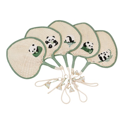 熊猫扇子蒲扇老式家用便捷宝宝扇