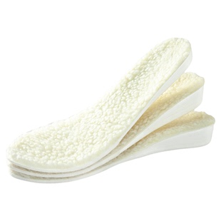 冬季加厚保暖内增高鞋垫马丁靴雪地靴加绒男女透气吸汗舒适软棉垫