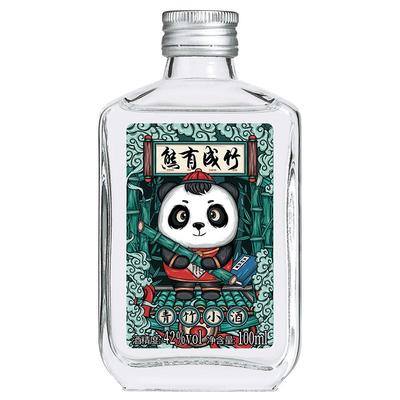 熊猫小酒青竹100ml42度