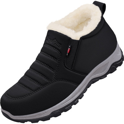 老北京棉鞋男冬季羊毛