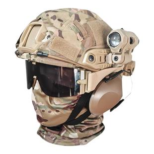 无贼WZJP海基CP迷彩四目夜视仪模型耳机风镜战术全套装备儿童成人