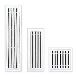 中央空调出风口格栅新风百叶通风回风检修口盖板预埋极简线性定制