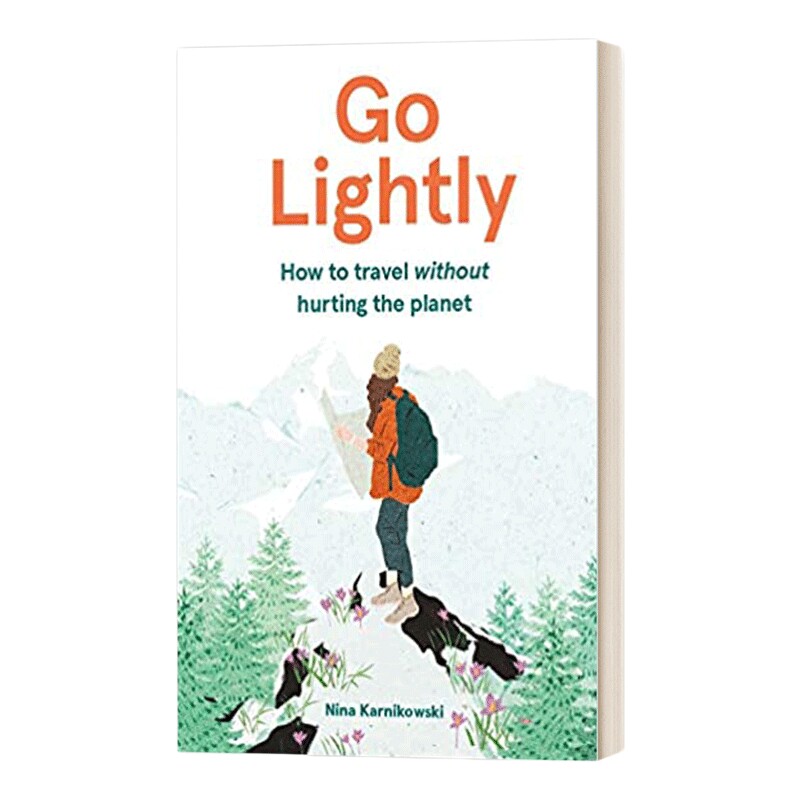 英文原版 Go Lightly 轻旅行 骑自行车划船露营环保生态冒险之旅 英文版 进口英语原版书籍