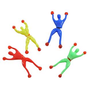 大号爬墙蜘蛛人超人粘性手掌蜘蛛侠粘墙翻跟头整蛊幼儿园怀旧玩具