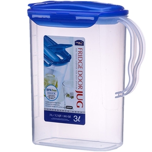 乐扣乐扣水壶冷水壶大容量耐热塑料果汁储水壶凉水壶茶水杯密封壶