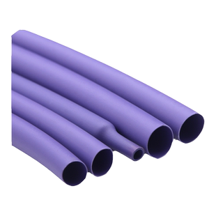 紫色热缩管Φ1mm-50mm 两倍收缩率 收缩快 绝缘环保热缩套管包邮