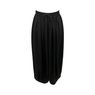 容子木ROSEMOO25冬商场同款含绵羊毛棉感宽松夸张长裤RSS4KW439D