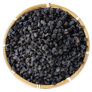 黑火山石鱼缸专用滤材底砂定植水草养鱼造景天然黑色火山岩石颗粒