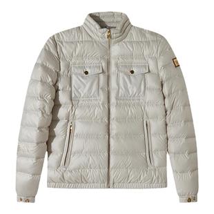 CNC男装秋冬新款90鸭绒立领保暖纯色男士羽绒服外套