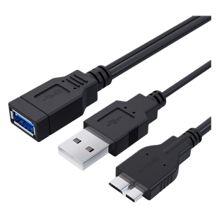 三堡（SANBAO） SO-037 Micro USB 3.0 OTG数据线带供电