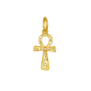 TSING轻珠宝【幸运符】能量觉醒系列钻芒安可符黄金吊坠转运珠