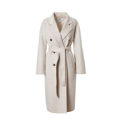 Ditto/迪图优雅气质双面呢大衣