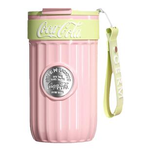 GERM格米可口可乐外出便携带咖啡杯女生不锈钢随行随身保温水杯子