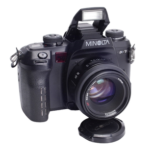 美能达A7 50/1.4 胶片单反相机50/1.7高性能MINOLTA 自动优于EOS3