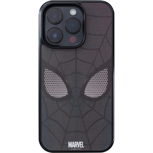 创意小众iPhone17pro蜘蛛侠苹果16Promax磁吸手机壳magsafe适用于14磨砂个性13保护套3D幻图新款15防滑硬壳黑