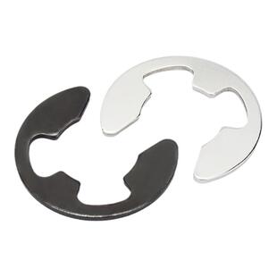 卡簧卡环e型卡簧挡圈304不锈钢开口卡扣M1.2M2.5M3M4M5M6M8M10M15