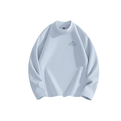 真维斯男士德绒打底衫青少年2026新款冬保暖内衣男款半高领内搭男