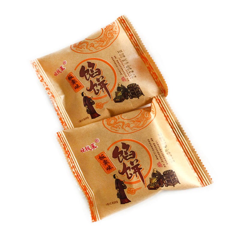 旺钱莱板栗味馅饼葱烧味传统手工早餐饼肉松味连连香休闲小吃零食