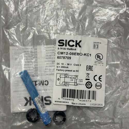 议价西克SICK电容式接近开关CM12-08EBO-KC1，全新