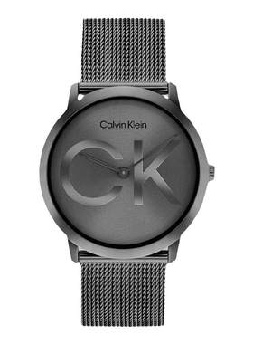 CK时尚经典logo情侣石英表