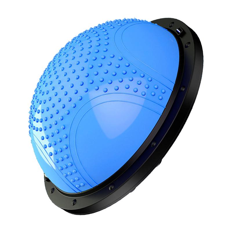 波速球半圆平衡球健身瑜伽球加厚防爆脚踩半球普拉提家用减肥大球