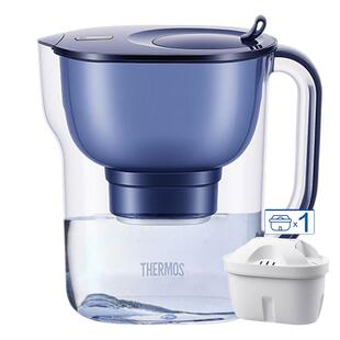 膳魔师净水壶滤水壶家用过滤器净水器4.5L大容量1壶1芯 新品
