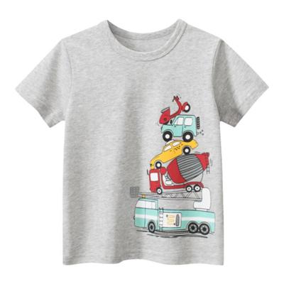 27kids纯棉夏季儿童短袖t恤男童