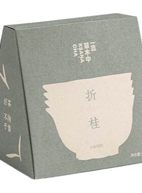 一念草木中桂花松萝绿茶袋泡茶包