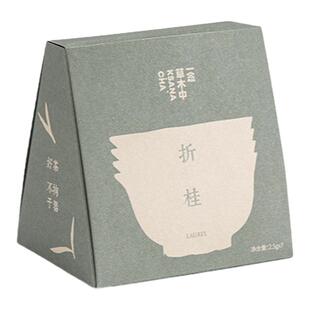 一念草木中春茶折桂.桂花松萝绿茶花茶袋泡茶焖泡茶焖煮茶包茶叶