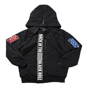 DEVIL NUT潮牌恶魔休闲宽松百搭时尚经典保暖舒适棉服 ASV