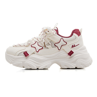 回力官方旗舰店厚底老爹鞋女款2025新款秋季增高休闲鞋子女运动鞋