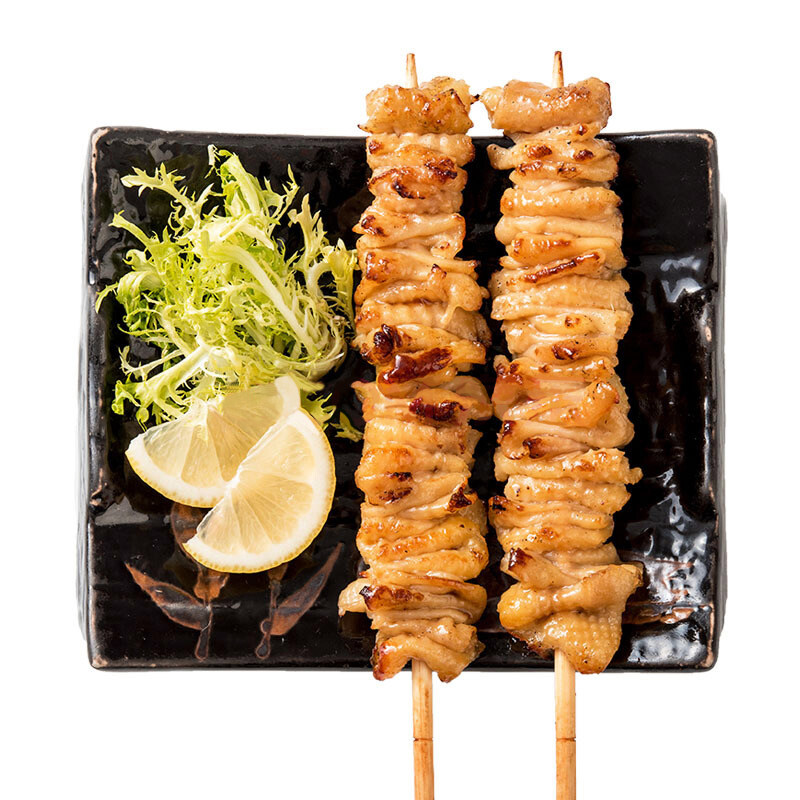 鸡皮串冷冻半成品油炸烧烤串