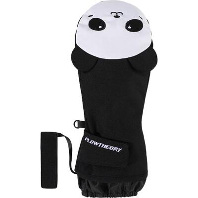 FT儿童滑雪手套熊猫卡通保暖防风