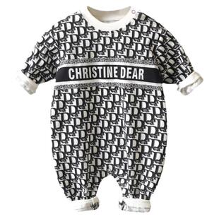 英国next zyu官方正品婴儿春秋宝宝新款哈衣爬服满月外出洋气春装