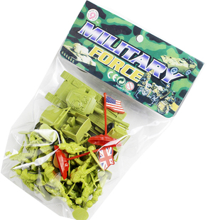 包邮环保小兵人二战兵团军师模型小士兵坦克战车益智儿童玩具套装