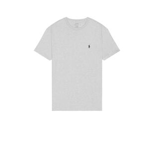 Polo Ralph Lauren 拉夫劳伦T恤淡灰色圆领短袖老钱风REVOLVE新款