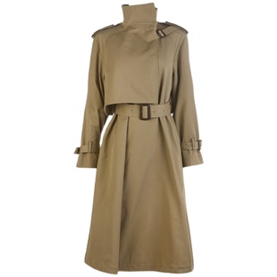 AI战袍毒家高定轻奢风衣 英伦大衣2025早春收腰显瘦女主气场外套