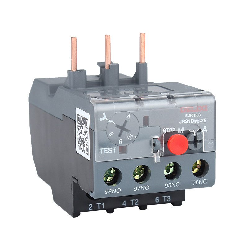 德力西热过载继电器jrs1dsp-25/38热保护继电器过载保护220V交流