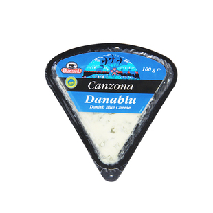 琪雷萨丹麦进口蓝纹三角奶酪即食干酪蓝波臭奶酪芝士100g涂抹奶酪