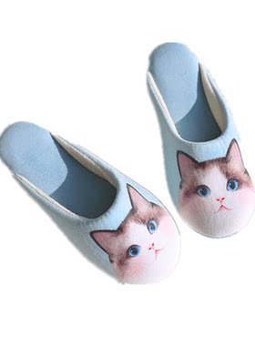 可爱猫咪拖鞋有狐造物