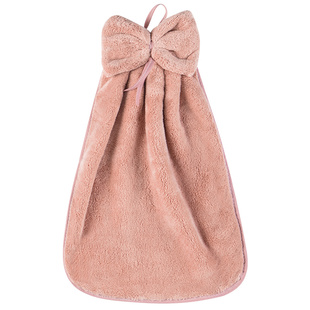 居家家擦手巾挂式超强吸水擦手布挂式厨房擦手毛巾家用可爱擦手帕