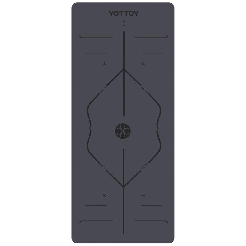 YOTTOY瑜伽垫防滑天然橡胶新款专业健身家用pu女士减震隔音运动地