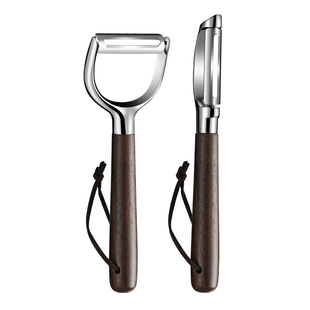 德国不锈钢削皮刀土豆去皮神器刮皮刀苹果瓜刨厨房水果家用多功能