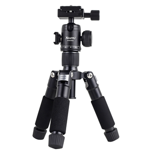 喜乐途三代迷你桌面三脚架便携微单反相机爬楼三角架手机直播支架