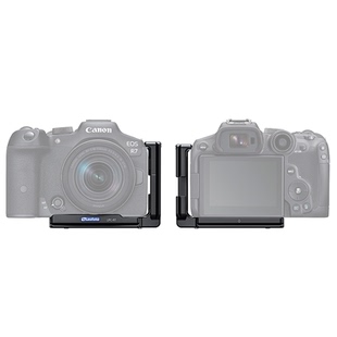 leofoto/徕图佳能相机R5/R6/R7专用L型快装板相机竖拍板适用于佳能R8系列相机通用竖拍摄影稳定器配件