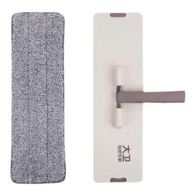 通用大卫Z9拖布双套口免手洗刮刮乐p12拖布平板替换墩布p10两头